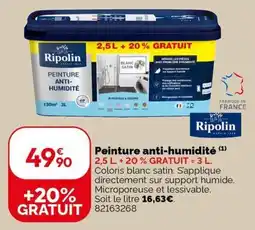 Weldom Ripolin Peinture anti-humidité offre