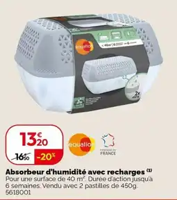 Weldom equation Absorbeur d'humidité offre