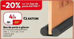 Weldom AXTON Bas de porte à glisser offre