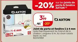 Weldom AXTON Joint de porte et fenêtre offre