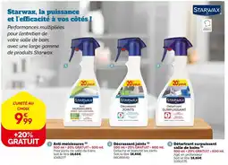 Weldom STARWAX Anti moisissures offre