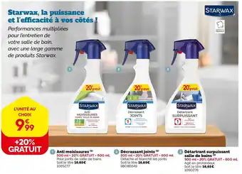 STARWAX Anti moisissures