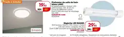 Weldom LANO Plafonnier de salle de bain blanc offre
