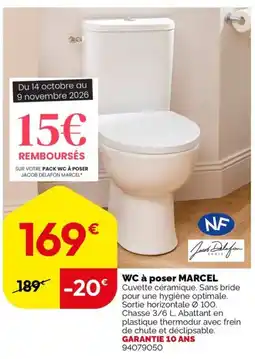 Weldom JACOB DELAFON MARCEL offre
