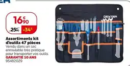 Weldom DEXTER Assortiments kit d'outils offre
