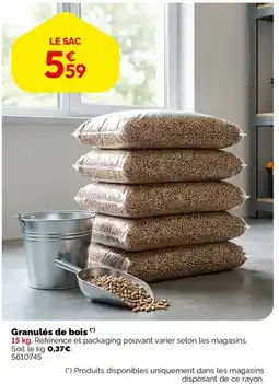 Weldom Granulés de bois offre