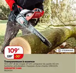 Weldom STERWINS Tronçonneuse à essence offre