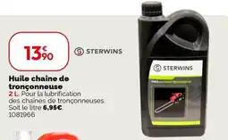Weldom STERWINS Huile chaîne de tronçonneuse offre