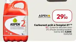 Weldom ASPEN Carburant prêt à l'emploi 2T offre