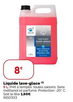 Weldom ACIA Lave-glace offre