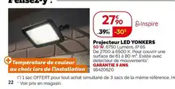 Weldom YONKERS Projecteur LED offre
