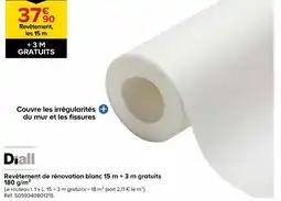 Castorama Diall revêtement de rénovation blanc offre