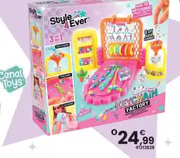 JouéClub Canal toys keychain factory offre