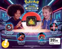 JouéClub Pokémon dresseur ultimate interactif ! offre