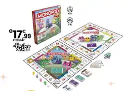 JouéClub Monopoly junior 2 en 1 offre