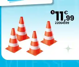 JouéClub Cônes de signalisation offre