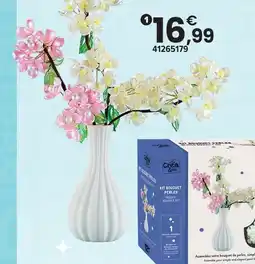 JouéClub Créa & cie kit de bouquet perles offre