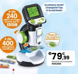 JouéClub Genius xl - microscope vidéo interactif offre