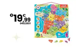 JouéClub Puzzle france magnétique offre