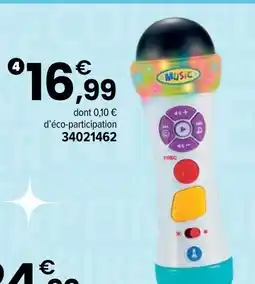 JouéClub Mon premier micro offre