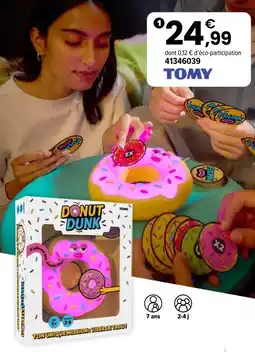 JouéClub Tomy donut dunk offre