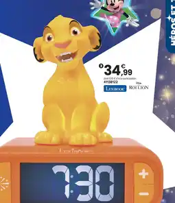 JouéClub Lexibook réveil veilleuse le roi lion offre