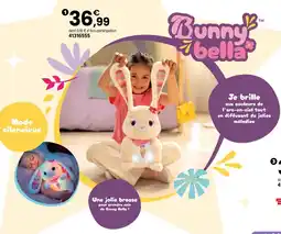 JouéClub Bunny bella peluche lapin à fonctions offre