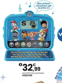 JouéClub Vtech mon ordi tablette éducatif | 3 ans offre