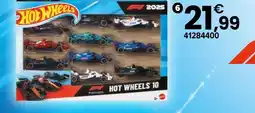 JouéClub Hot wheels pack de 10 formule 1 offre