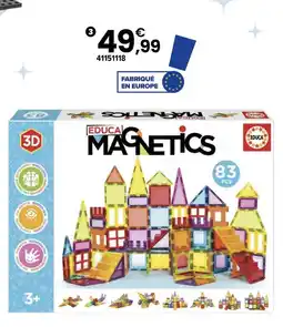 JouéClub Educa magnetics 83 pièces offre