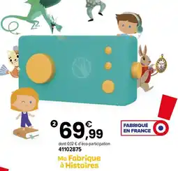 JouéClub Conteuse audio ma fabrique à histoires offre
