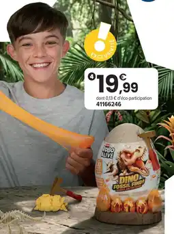 JouéClub Robo alive dino fossil find amber adventure offre
