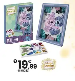JouéClub Disney collection sequins stitch et angel offre