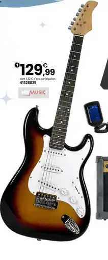 JouéClub Heymusic guitare électrique avec ampli offre