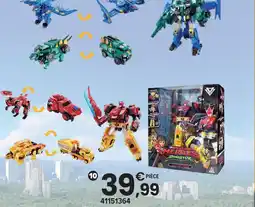 JouéClub Mega robot 6 en 1 combinable dinoster offre
