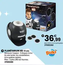 JouéClub Buki planetarium hd offre