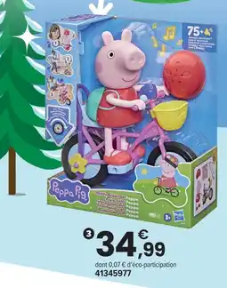 JouéClub Peppa pig ready pedal go offre