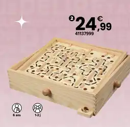 JouéClub Labyrinthe en bois offre