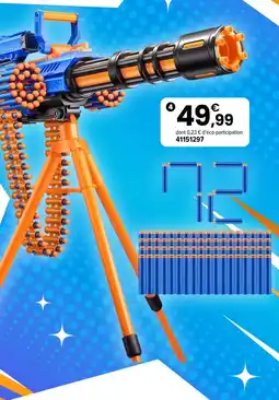 JouéClub Xshot blaster insanity motorized rage fire offre