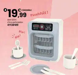 JouéClub Lave-vaisselle offre