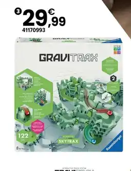 JouéClub Ravensburger gravitrax action set skytrax offre