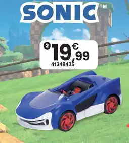 JouéClub Sonic véhicule à customiser sonic offre