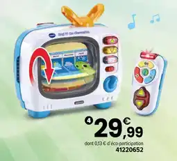 JouéClub Vtech télévision interactive offre