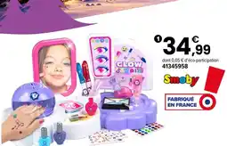 JouéClub Smoby glam 3 en 1 glow station offre