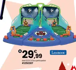 JouéClub Lexibook jeu de football électronique avec effets sonores offre