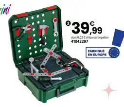 JouéClub Grande mallette-établi bosch avec visseuse électronique ixo ii offre