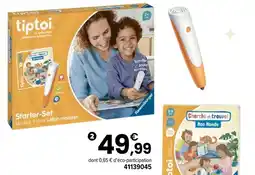 JouéClub Tiptoi starter-set - cherche et trouve mon monde offre