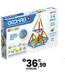 JouéClub Geomag supercolor offre
