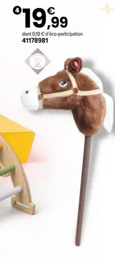 JouéClub Tête de cheval offre
