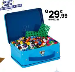 JouéClub Valisette métal basic & néon offre